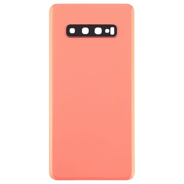 [Ny] Batteridæksel til Galaxy S10+ med kameralinse Pink