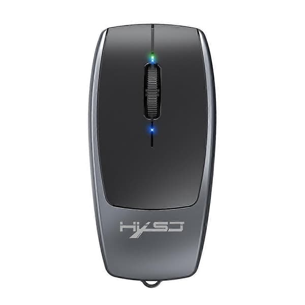 Praktisk och vacker 2 i 1 för Windows / MacOS / Linux 3 DPI justerbar Bluetooth-kompatibel trådlös mus TF-kortläsare