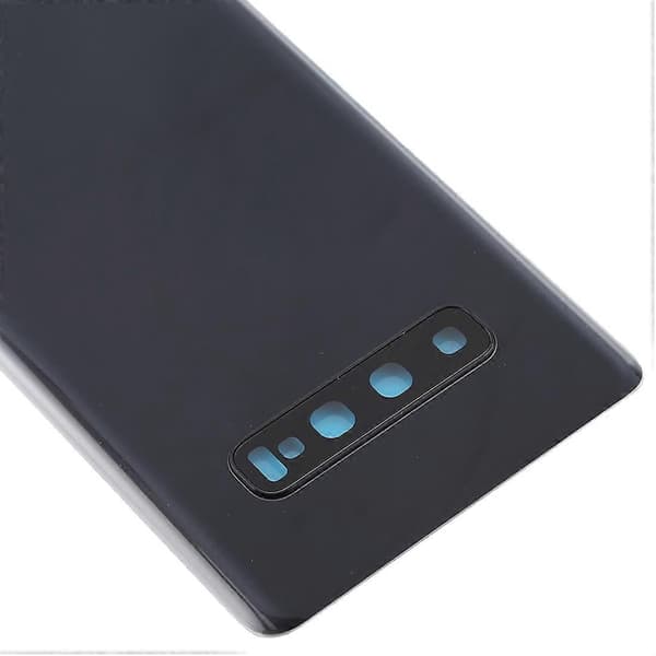[Ny] Batterideksel for Galaxy S10+ med kameralinse Black