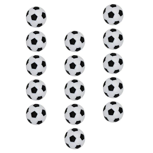 15 stk. bordfodboldbolde Bordfodboldbolde Udskiftningsbolde til bordfodbold Bordfodboldtilbehør