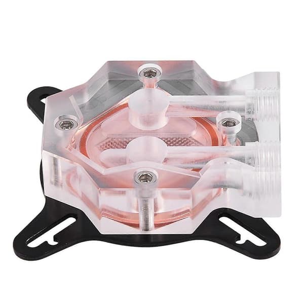 Dator PC GPU Universal Vattenkylningsblock Vattenblock Vätskekylare 40MM Kopparbas