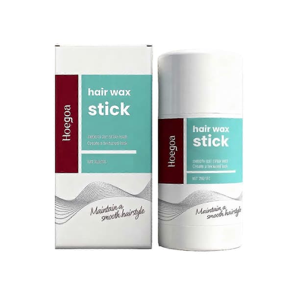 Hårvaxstift, Stark stadga, Långvarig matt finish för kontroll av flygigt hår och stylingpomada 30g 2pcs