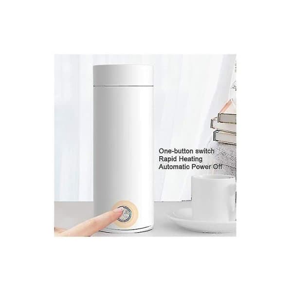 Travel Kettle, Portable Kettle for Healthy Drinks, Fast Boiling, Small Kettle with Auto Shut-Off, 400ml Small Kettle (White)