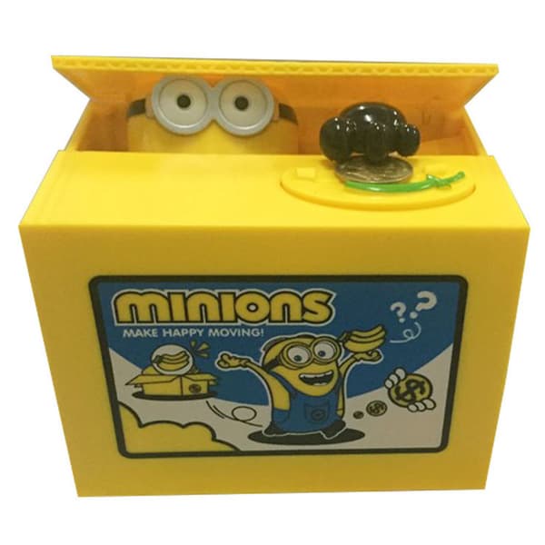 Despicable Me Minions Spargris Pengar Stjäla Snål Sparbössa