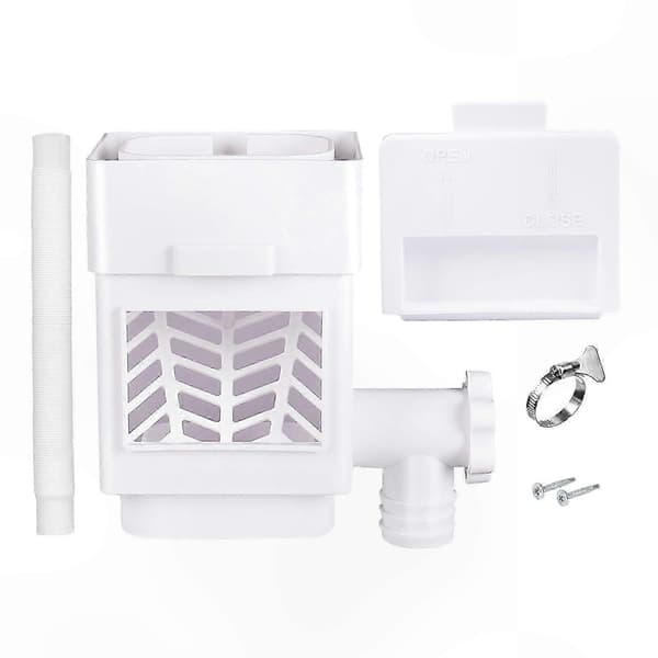 Regnvannsoppsamlingssystem for nedløpsrør – Løsning for vannsamling i hagen White 18.3cmx17.2cmx11.5cm
