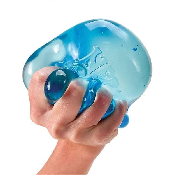 NeeDoh - Stor Squeeze Ice Cube Fidget-leke for barn, sensoriske fidgets flerfarget, Su