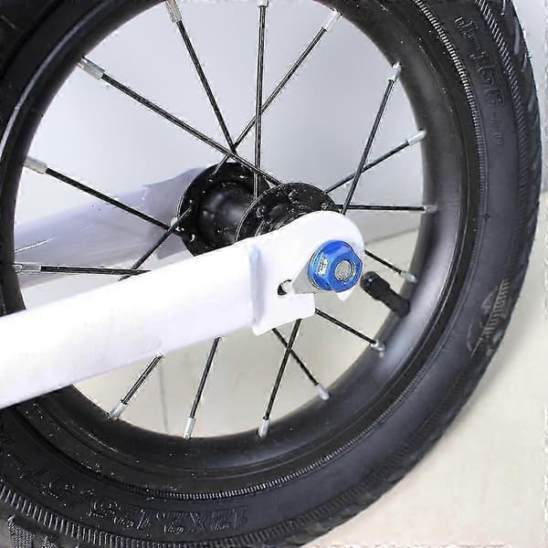 Svarta axelmuttrar för M10 hopfällbara barncyklar med hjulnav 26s Blue