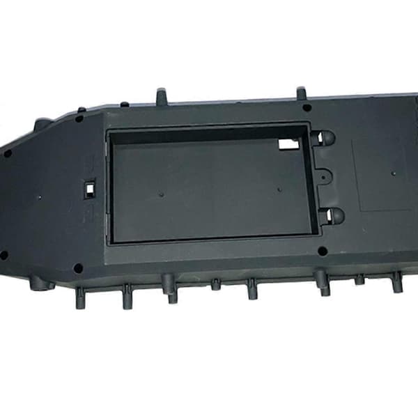 Metalliseos 1/12 RC-panssarivaunun varaosat tarvikkeet DIY-auton kuori harmaa car chasis