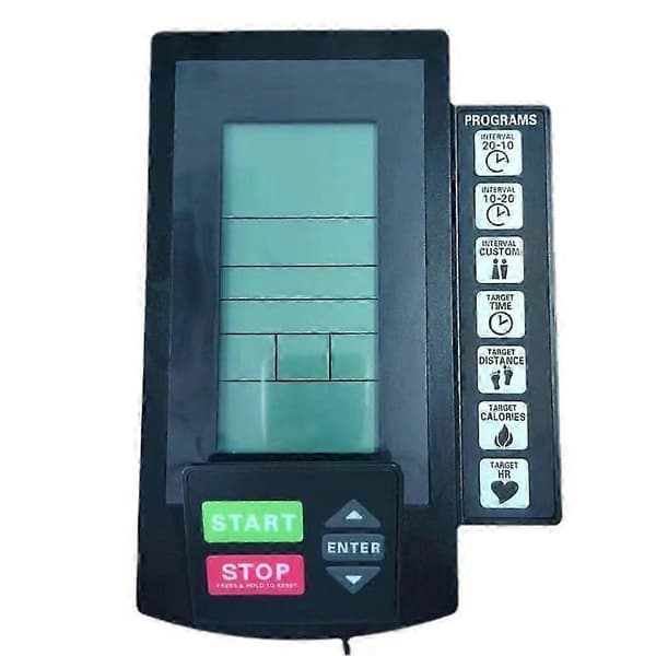Vindmodstand Motionscykel Tæller Display Erstatningsmonitor Speedometer Udgave 0120