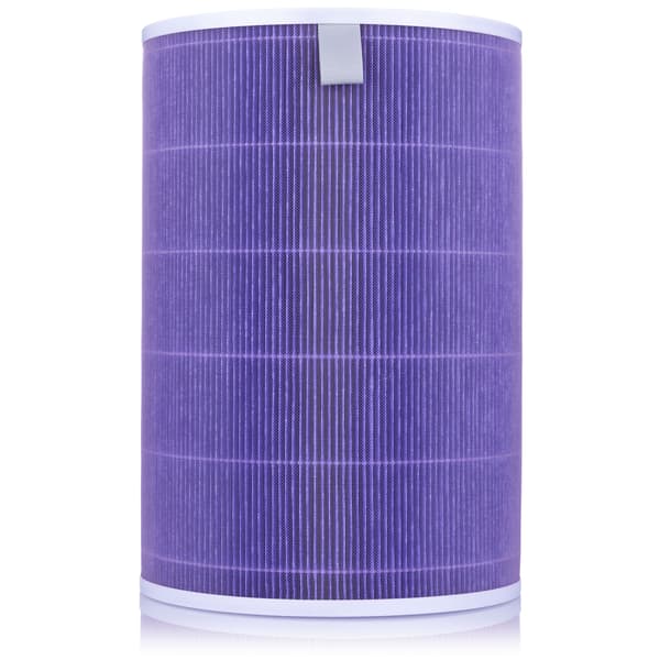 Luftfilter HEPA E11 Lilla – Antibakteriel 4-lags | RFID-chip | Aktivt kul | Reservedel til Xiaomi 2S, 3H, 3C