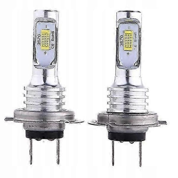 2 st H7 LED-lampor Mycket Kraftfulla 8000lm Canbus 6500k