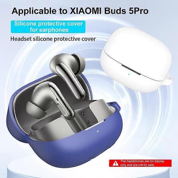 Bluetooth øretelefon silikonetui for Xiaomi Buds 5 Pro