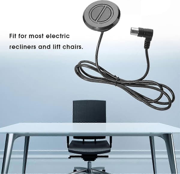 Smart hvilestolbryter med 2 runde knapper for elektrisk sofakontroll