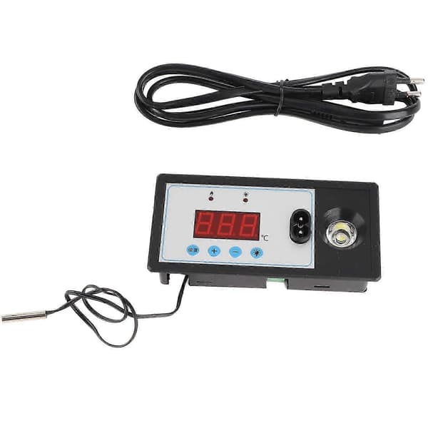 Egginkubator Termostat Automatisk Intelligent Eggklekkemaskin Temperaturkontroller med Lys 26s