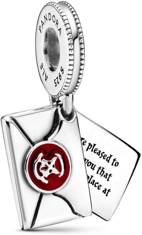 Original Pandora Harry Potter, Hogwarts, brev Ale S925 Charm