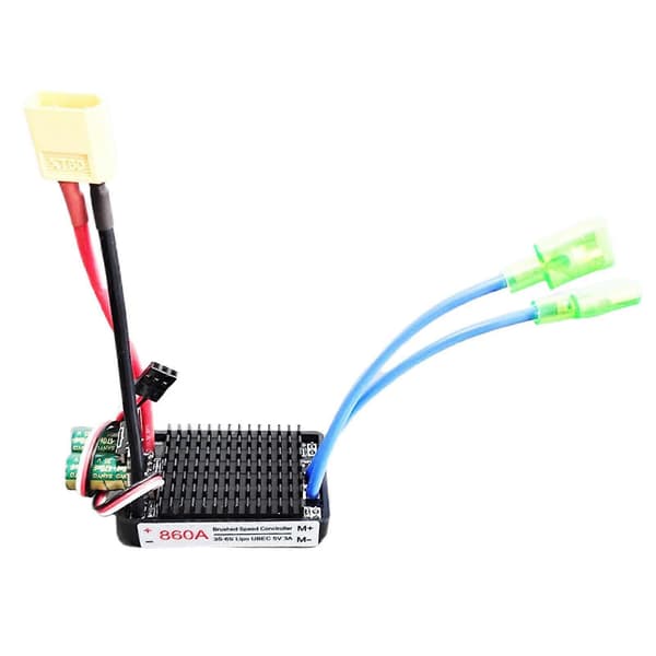 Dolity Vanntett Hastighetsregulator Høy Effekt for RC Speedbåter Skip XT60 Plug