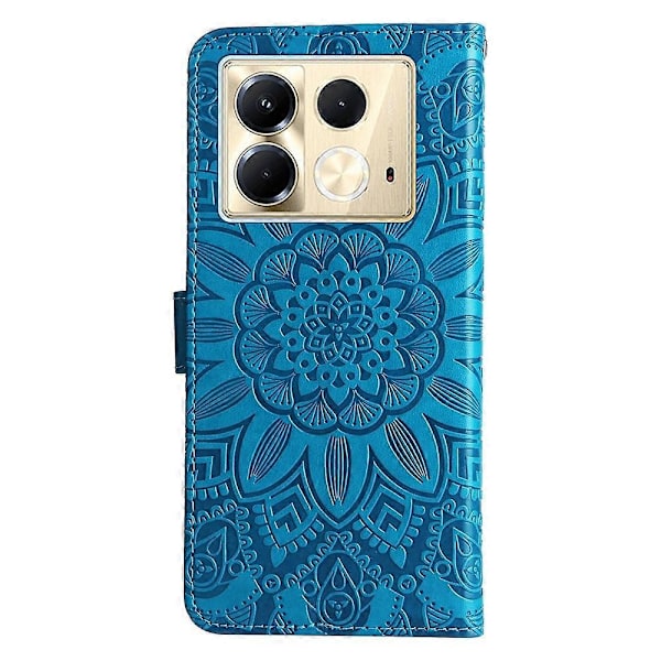 PU-puhelinkotelo Infinix Note 40 5G:lle Blue