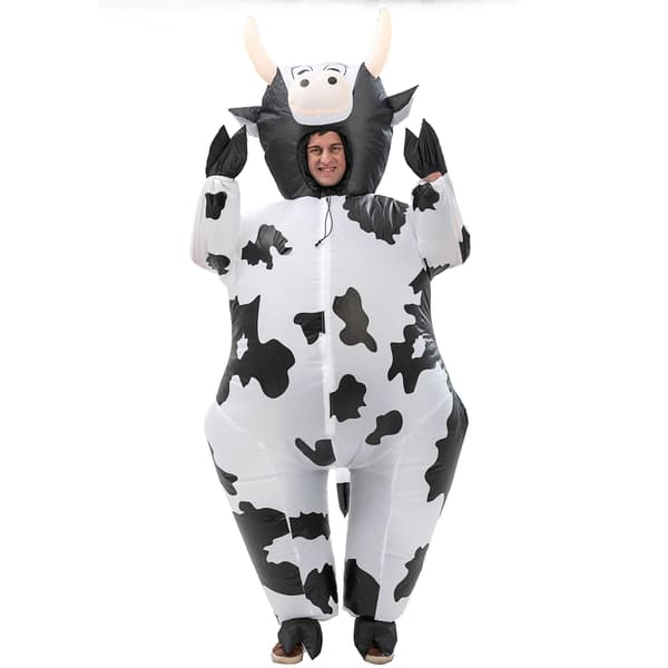 Oppustelig Ko-kostume, Udklædning Cosplay