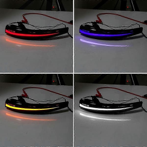 Dynamisk LED-blinklys for GLC-klasse kjøretøy Yellow and blue