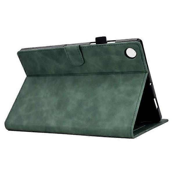 Til Samsung Galaxy Tab A9+ Etui PU Læder Tablet Beskyttelse med Kortholder Stativ