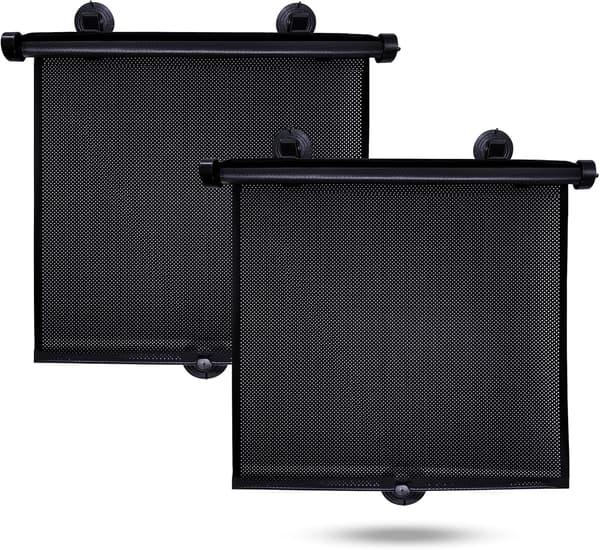 Car Side Window Sun Shade (2-Pack) | UV and Sun Protection (15\"x17\")