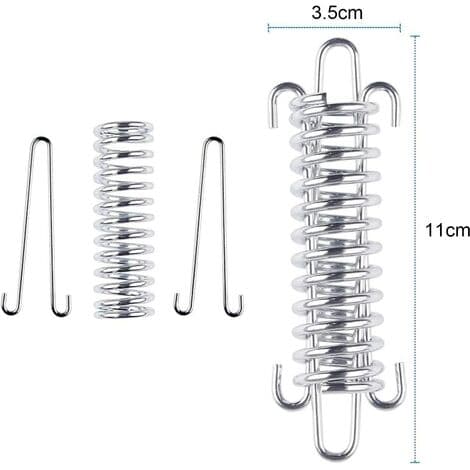 5 Pcs. Tent Spring Buckle, Stainless Steel Spring Buckle, Sun Shade Fixing Kit, Sail Shade Fasteners