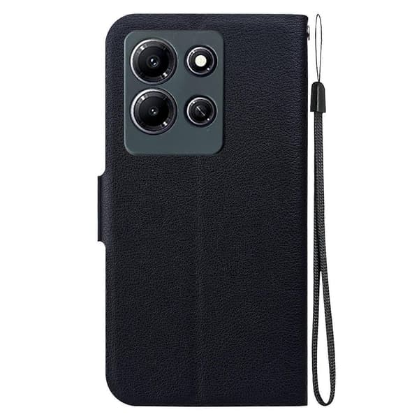Erittäin ohut PU-kotelo Infinix Note 30i:lle Black