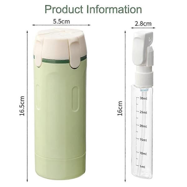 4-in-1 matkasäiliö, monitoiminen matkatarvike Beige