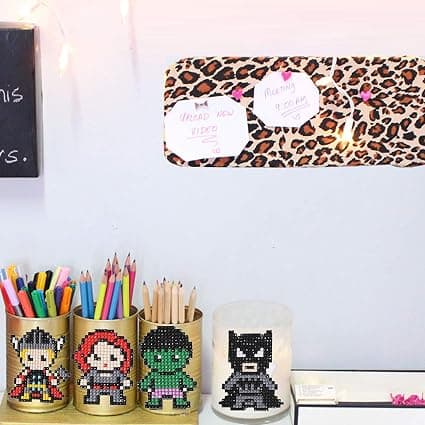 9 stk DIY Diamantmalingssett for barn Diamantsett