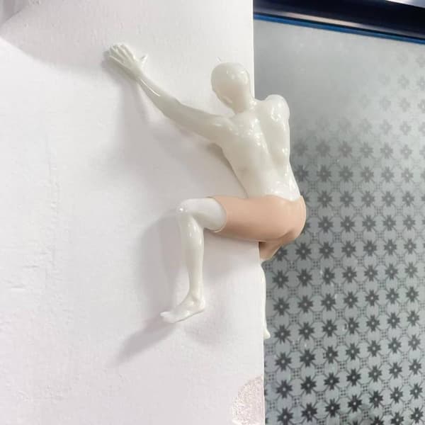 Unik Klatrer Skulptur Veggdekor