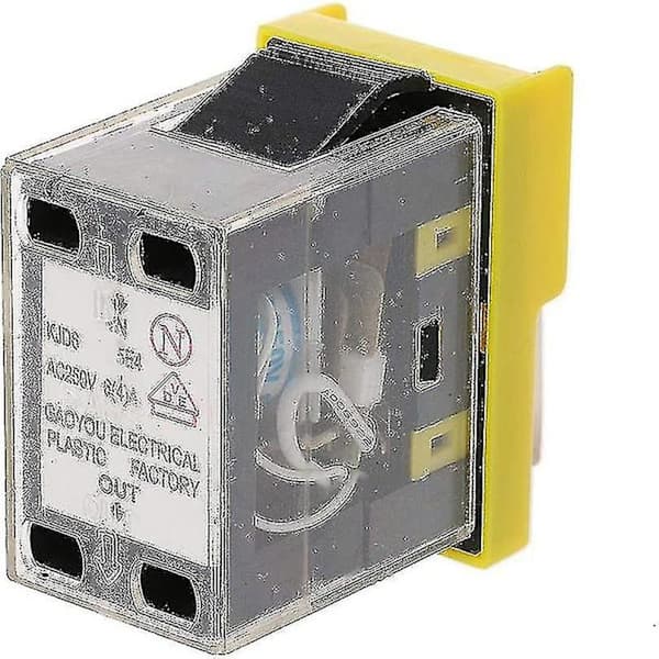 Kjd6 5e4 250v Waterproof Electromagnetic Switch Magnetic Start Button Power Off Protection Self-locking Switch Kjd20-hgbd (FMY)