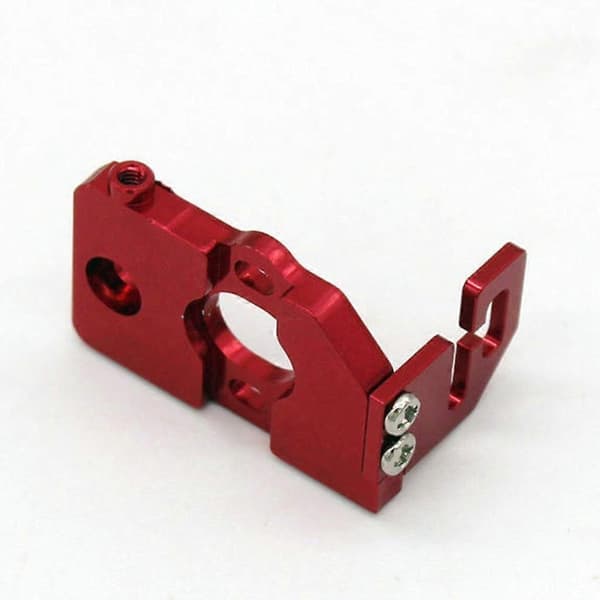 1:28 RC Motorfesteholder i aluminiumslegering for K989 Bil Crawler Tilbehør Red