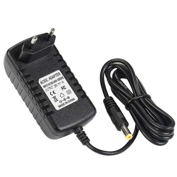 Universal 26V 1A Lader Erstatning 26V 450mA Strømadapter Massasjeapparat Strømkilde US