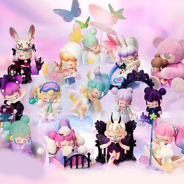 Robotime Rolife Nanci's Dream Blind Box Actionfigur Dockleksak A1