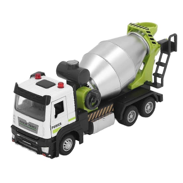 2025 Cementblandare Leksaksbil 1:32 Legering Pull Back Design Byggfordon Lastbilar Modell Leksak