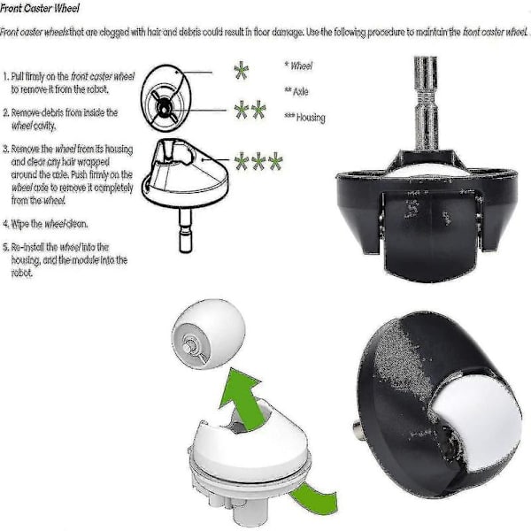 iRobot Roomba E5 E6 I6 I6 + I3 I3 + I4 I4 + I7 I7 + I8 Oppladbart Batteri