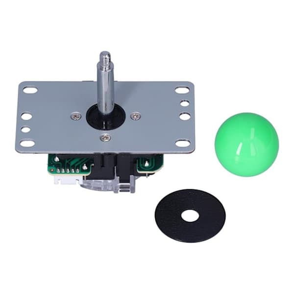 Arcade Joystick Klassisk 5-pins 8-veis Arcade Joystick Erstatningsdeler for Xbox 360 for PS2 for PS3 Grønn