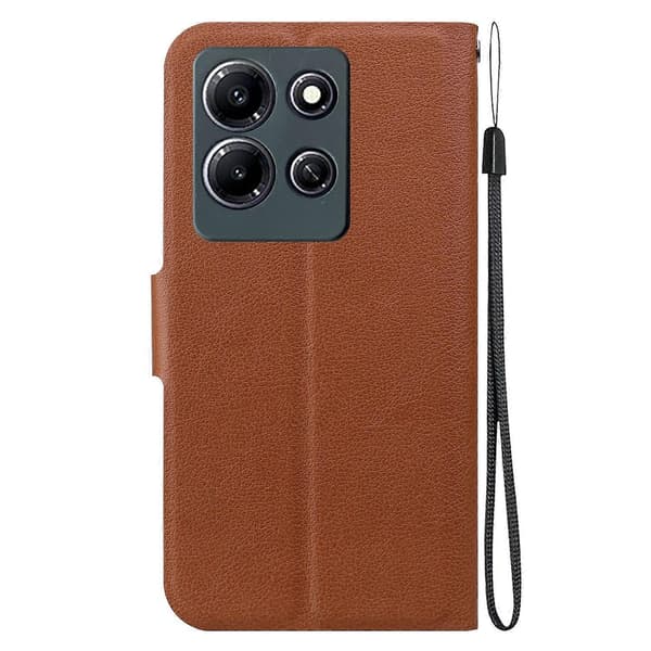 Ultratyndt PU-deksel til Infinix Note 30i Brown