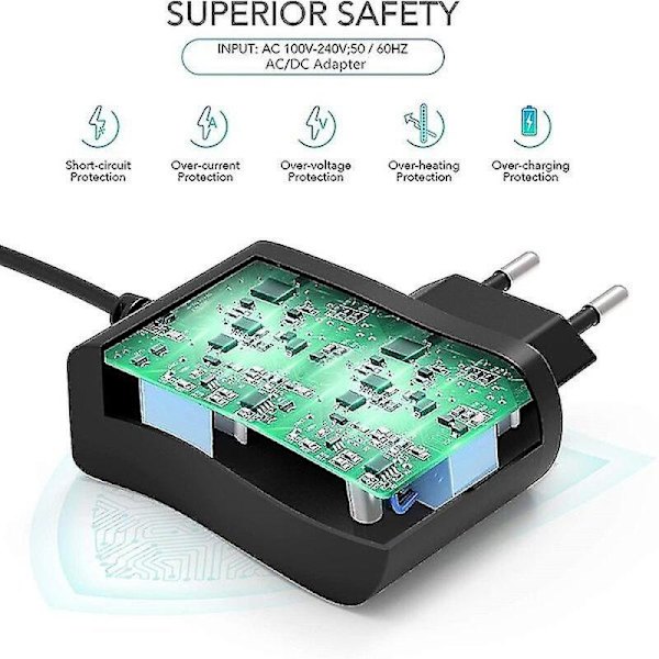 AC/DC-adapter DC 15V 1A 1000mA AC 100-240V