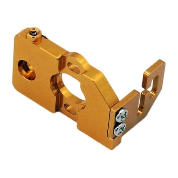 1:28 RC Motorfesteholder i aluminiumslegering for K989 Bil Crawler Tilbehør Yellow