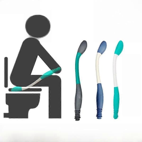 Praktisk og smuk toiletrenser uden bøjning til gravide kvinder