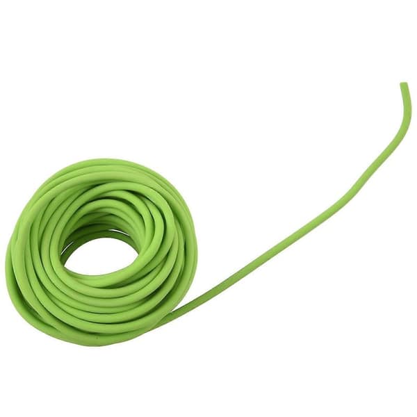 Gummiband för tubträning, slangbella, dubbel elastisk, grön Green 10M
