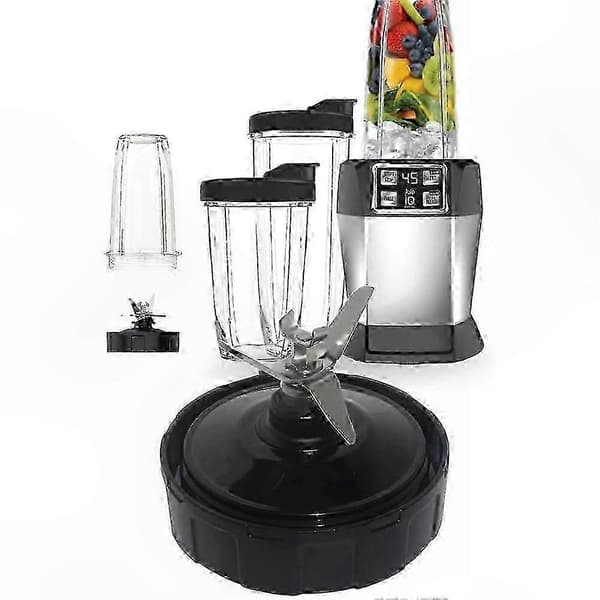 Reservedeler til Bl-montering med 7 finner, ekstraktorbladkoppkomponenter kompatible med BL451 BL456-modeller Black  Silver