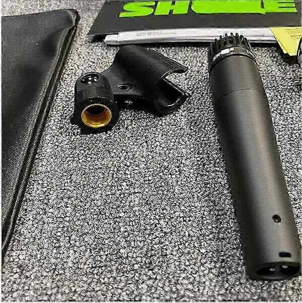 For Shure SM57 SM57-LC Kardioid Dynamisk Kablet Instrumentmikrofon Svart 26s