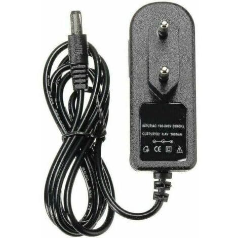 8.4V 1A Smart Charger for 7.4V and 7.2V Li-ion Batteries with Automatic Shut-off