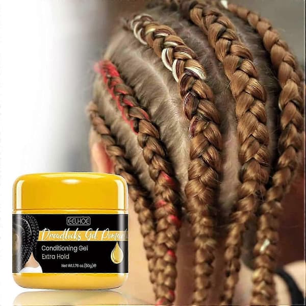 Dirty Braid Gel Hårvax, Shine & Jam Conditioning Gel Extra Hållfasthet, Stark Hållfasthet Hårpomada, Hårglansvax Hårgel