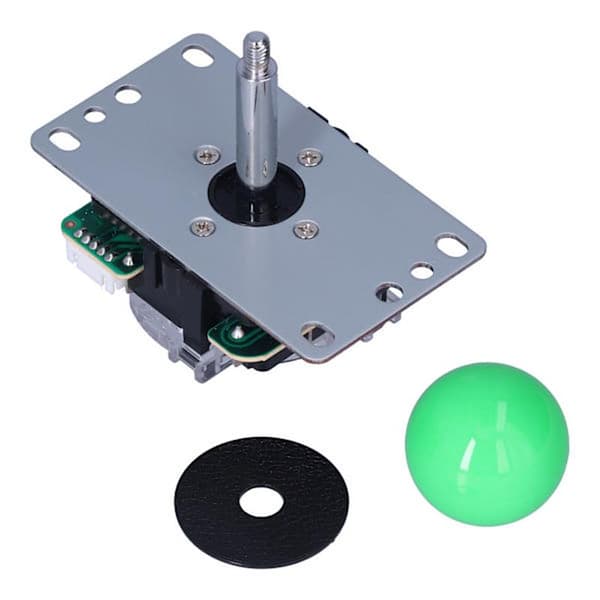 Arcade Joystick Klassisk 5-pins 8-veis Arcade Joystick Erstatningsdeler for Xbox 360 for PS2 for PS3 Grønn