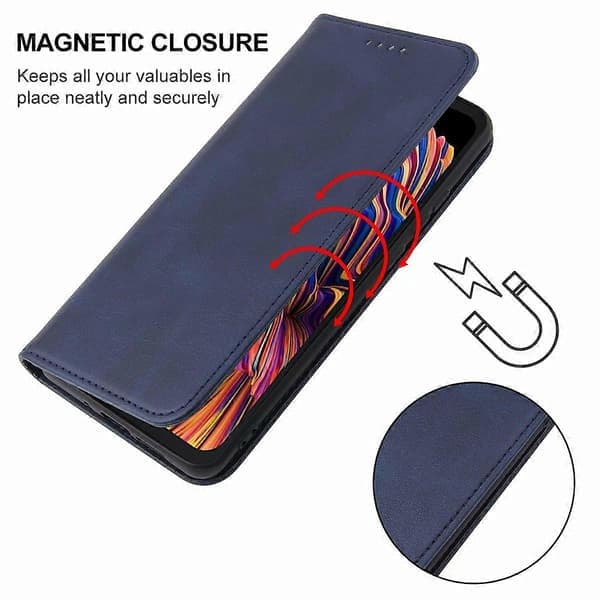 Magnetisk læder-telefonetui til Samsung Galaxy Xcover Pro