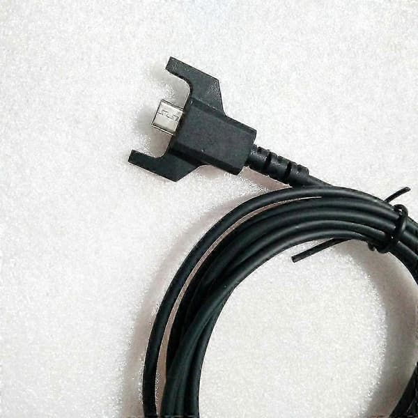 USB-laddningskabel för trådlösa speltillbehör för möss Black