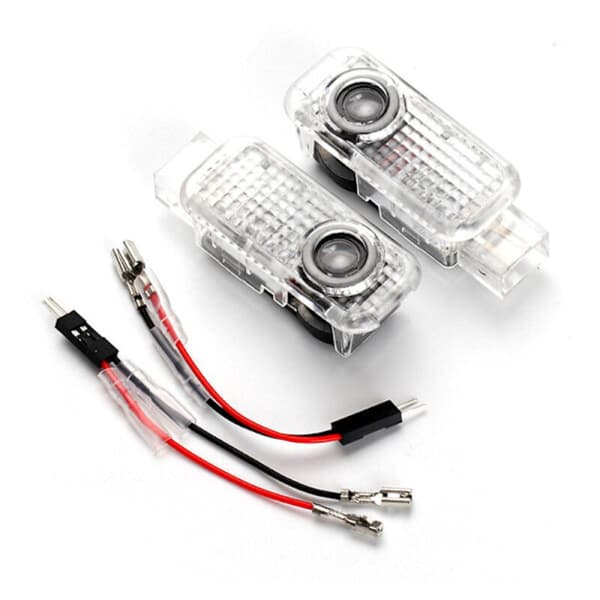 Audi LED-välkomstbelysning. Dörrbelysning. Speciell välkomstbelysning för Audi A1 A3 A4 A5 A6 A7 A8 Q3 Q5 Q7